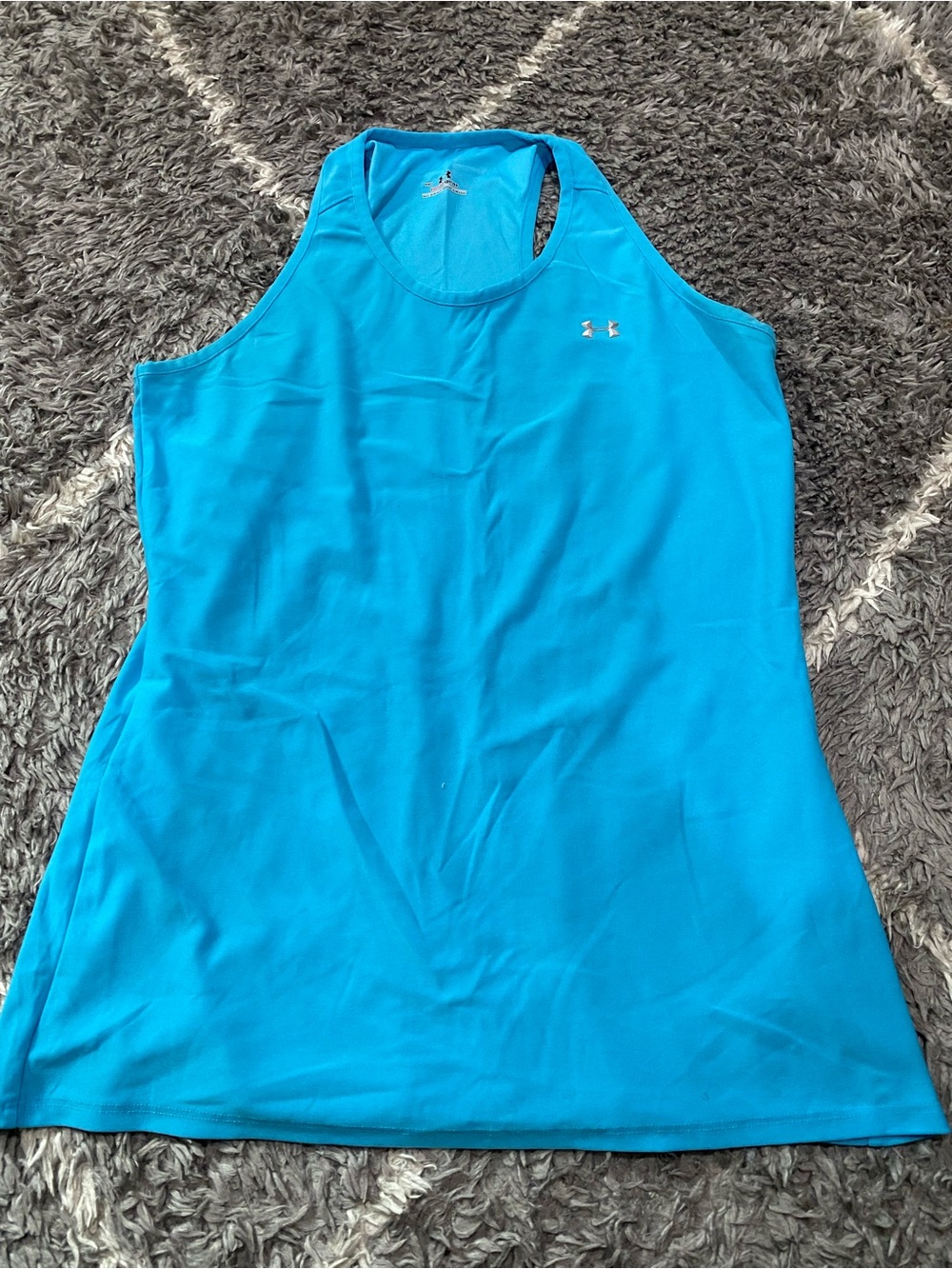 Under Armour Women’s Bright Blue Racerback Tank Top